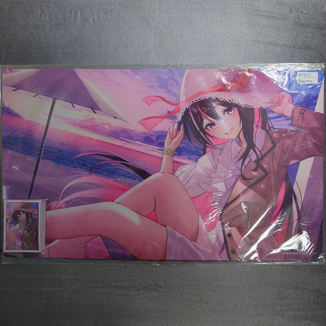 α1 ホロライブ 帽子&海辺&夕焼け AZKi スリーブ&プレイマット α1 帽子&海辺&夕焼け AZKi スリーブ&プレイマット ホロライブ AZKi